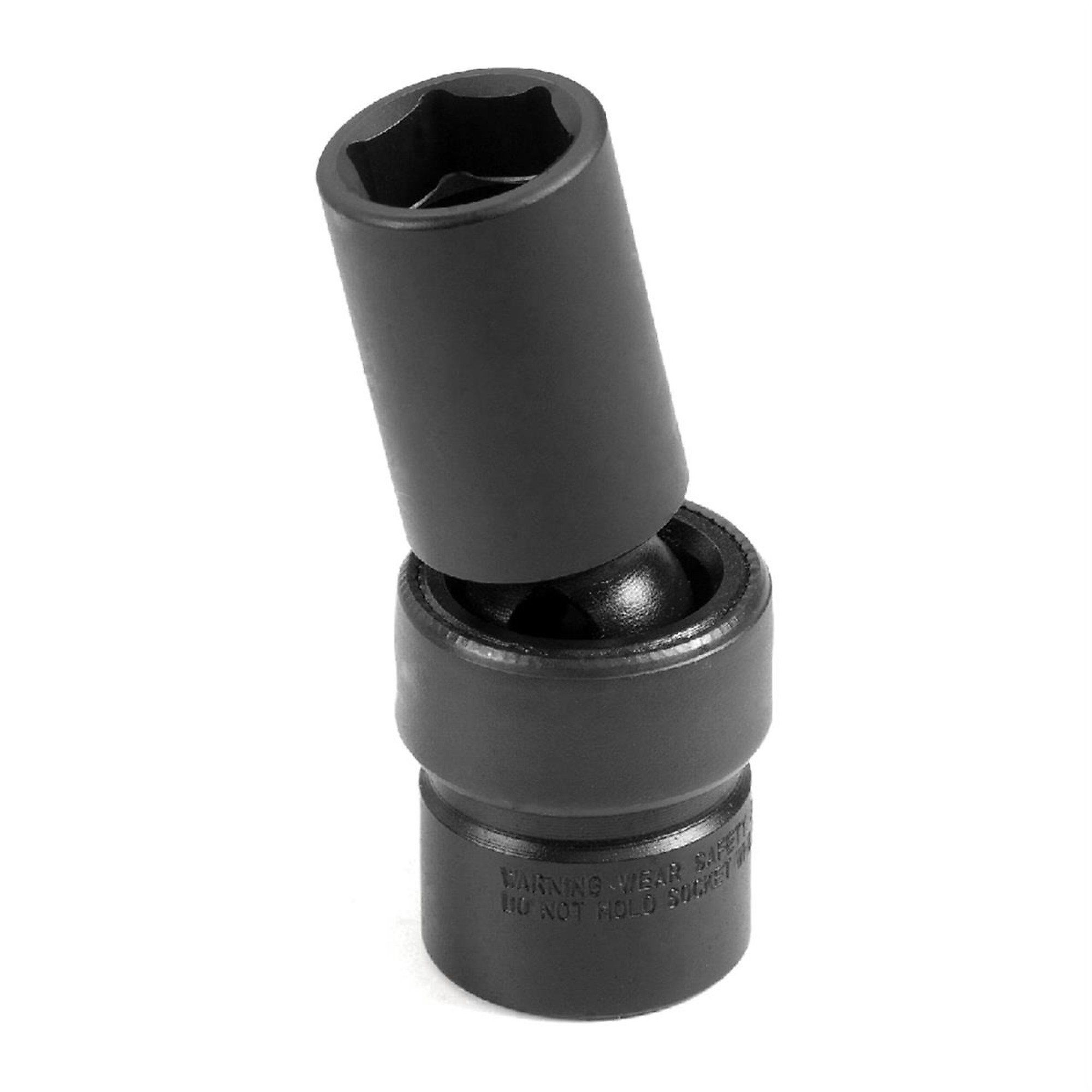 Grey Pneumatic Universal Semi-Deep Socket — 16mm, 3/8in. Drive, Model# GRE1016UMSD